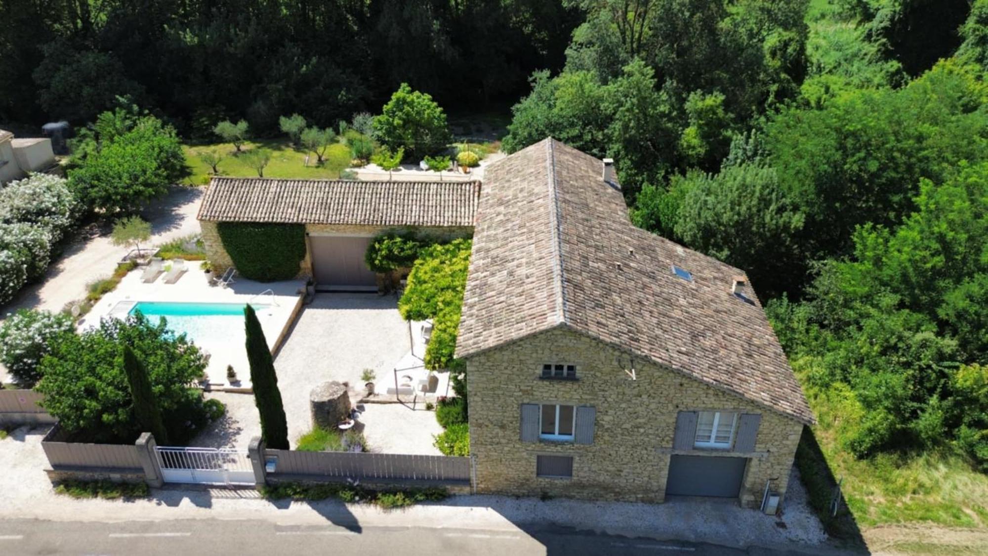 Le Gite De Montagnac La Roque-sur-Ceze Exterior photo